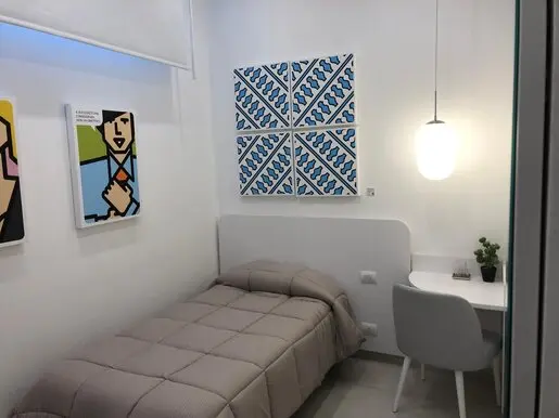 Letto matrimoniale della Camera Balaustra a Termoli