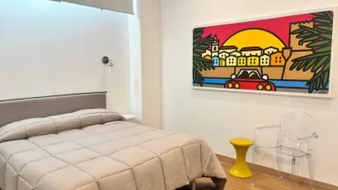 Letto matrimoniale della Camera Sunset a Termoli